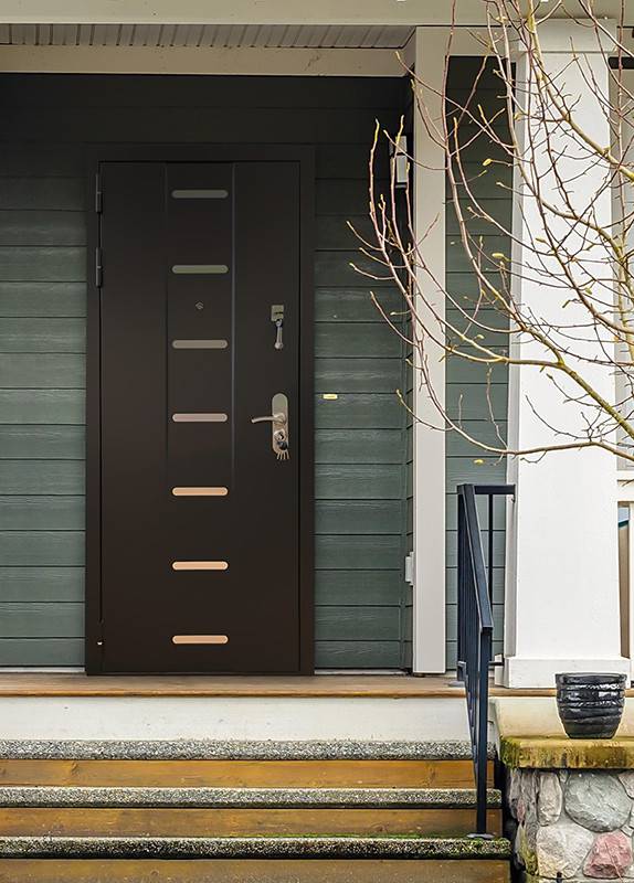 Техническая дверь с лазерной резкой